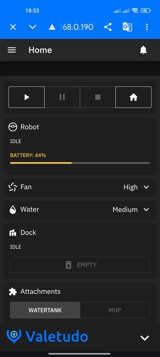 Робот пилосос для розумного будинку roborock s7