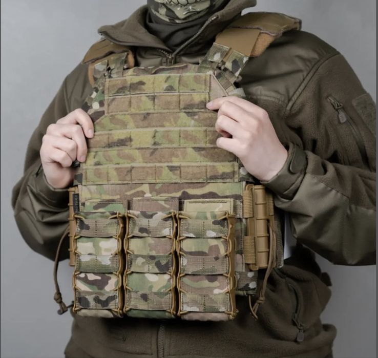 Плитоноска M3 Pro Lite (жіноча версія) (Мультикам) з системою швидкого скидання