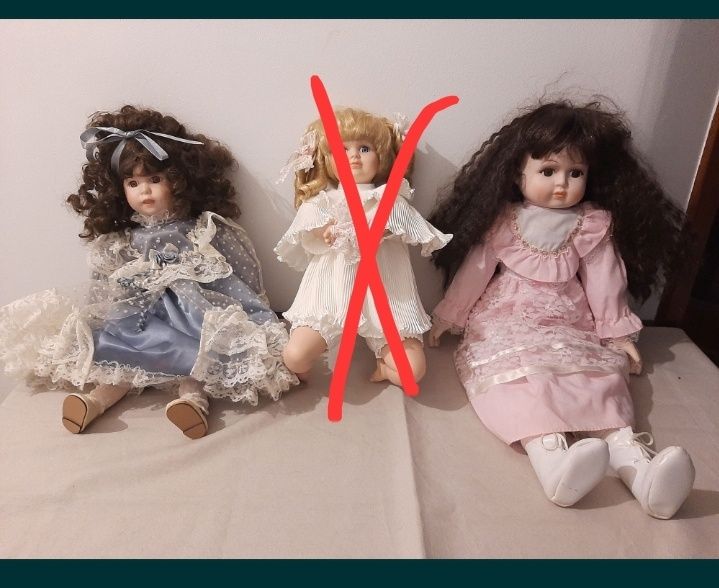 Bonecas bonecos palhaços porcelana