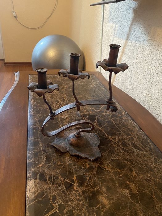 Подсвечник кованый