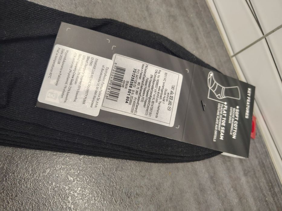 Puma Skarpety stopki 3 pack 43-46