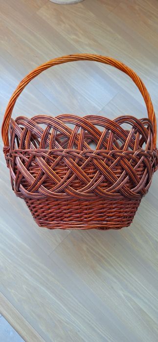 Плетёная корзина  кошик из лози