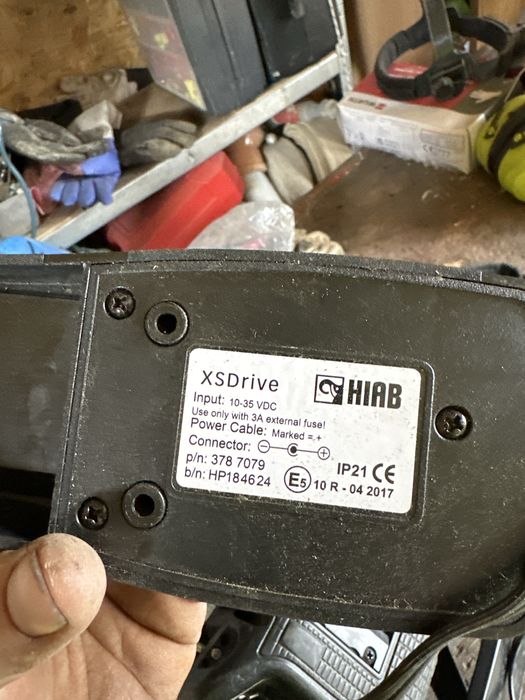 Pilot HIAB XSDrive