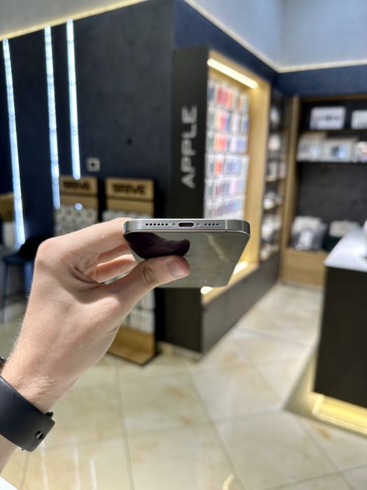 ИДЕАЛ! Айфон 15 Про Макс 256Гб НАТУРАЛ СИМ (849$) Гарантия/Магазин