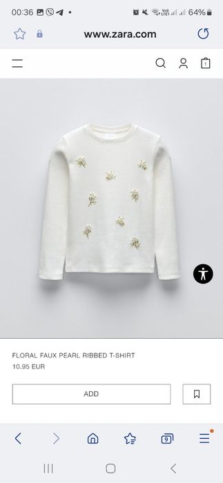 Zara (Зара) кофтина, реглан, t-shirt
