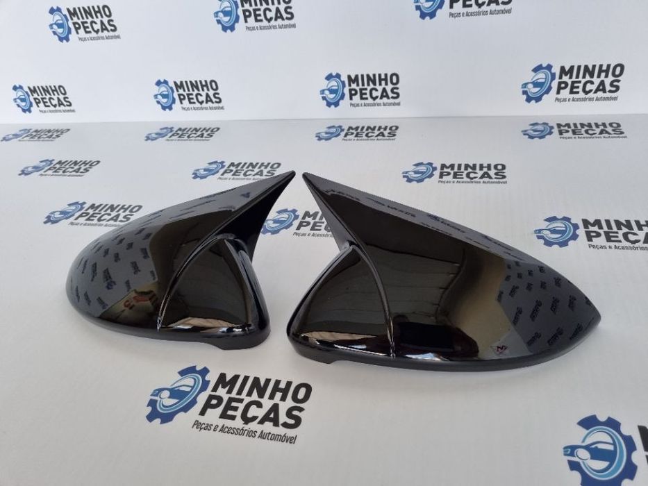 Capas de Espelho Vw Golf 7 VII Preto Brilho