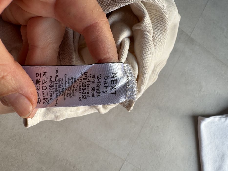 Боді дитячі H&M та Next на довгий і кор.рукав 86, 92