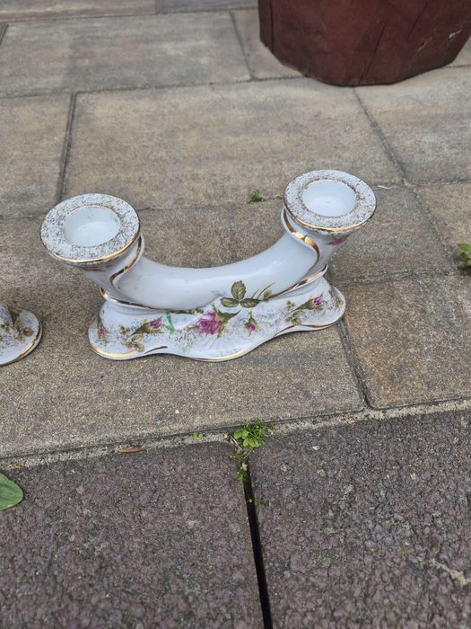 Świecznik porcelanowy Chodzież 2 szt.