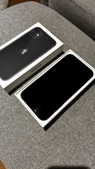Apple iPhone 11 64 GB Czarny – bardzo dobry stan
