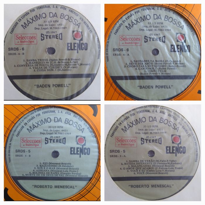 Maximo da Bossa 10 Discos Lp