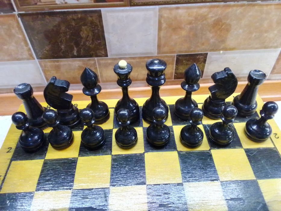 Шахматы СССР деревянные.
