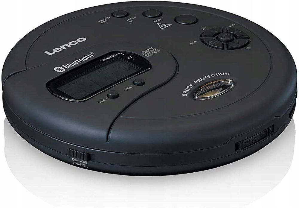 Discman Hi-Fi Lenco CD-300 CD MP3 ESP Bluetooth