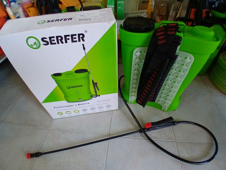 Pulverizador a bateria 16 litros