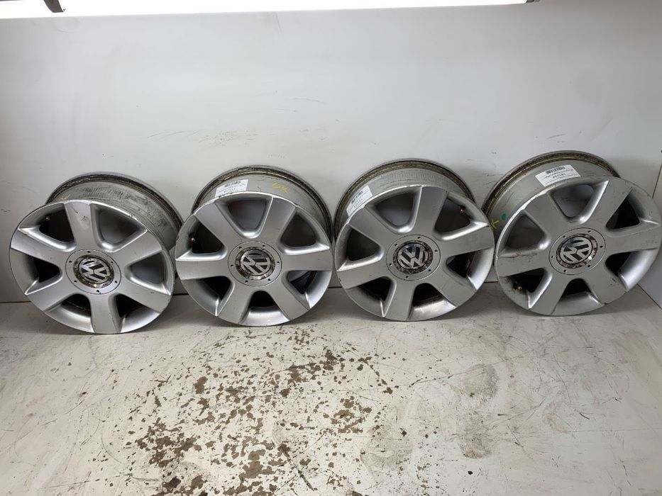 FELGI ALUMINIOWE KOMPLET 16 5X112 6,5J CENTR 57,1 ET50  VW GOLF PLUS V (5M1, 521) 2004 - 2013 1.9