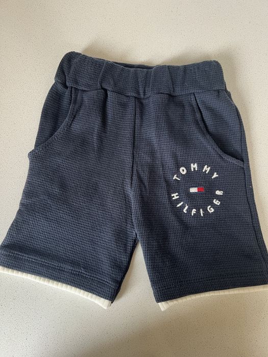 Waflowe spodenki Tommy Hilfiger