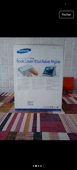 Capa book nova Samsung note 10.1