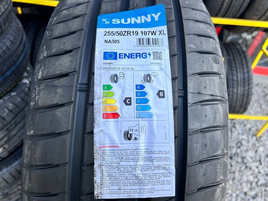 Шини нові літні 255/50 R19 Sunny NA305 107W  XL