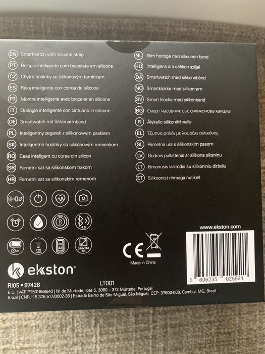 Relogio ekston - novo em caixa