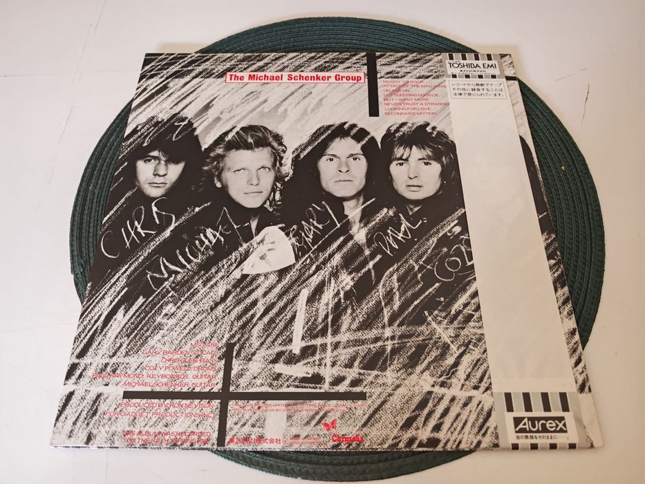 Michael Sxhenker Group - Michael Schenker Group Japan OBI płyta winylowa