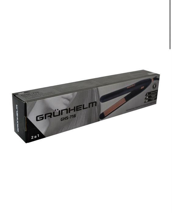 Щипці для випрямлення та завивки волосся GRUNHELM GHS-718