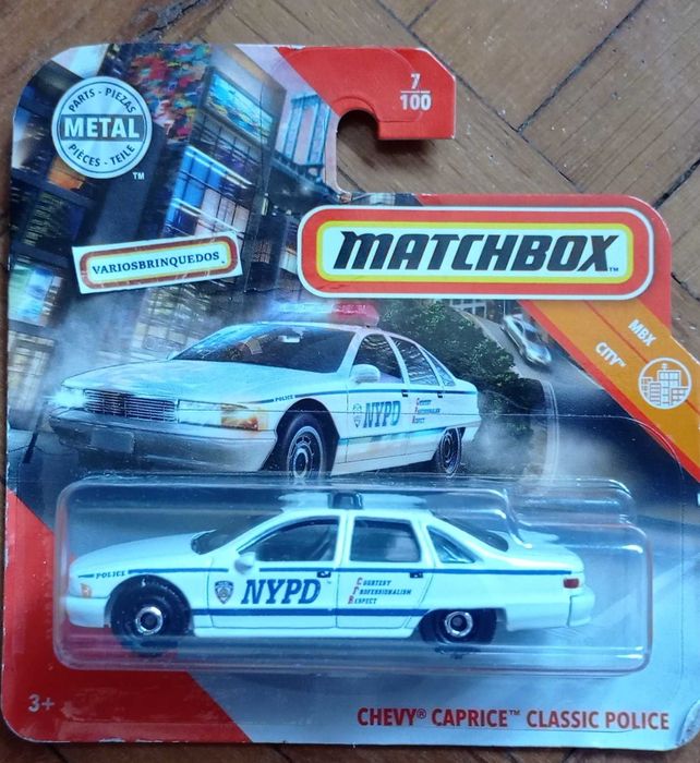 Miniaturas  Policia     Matchbox