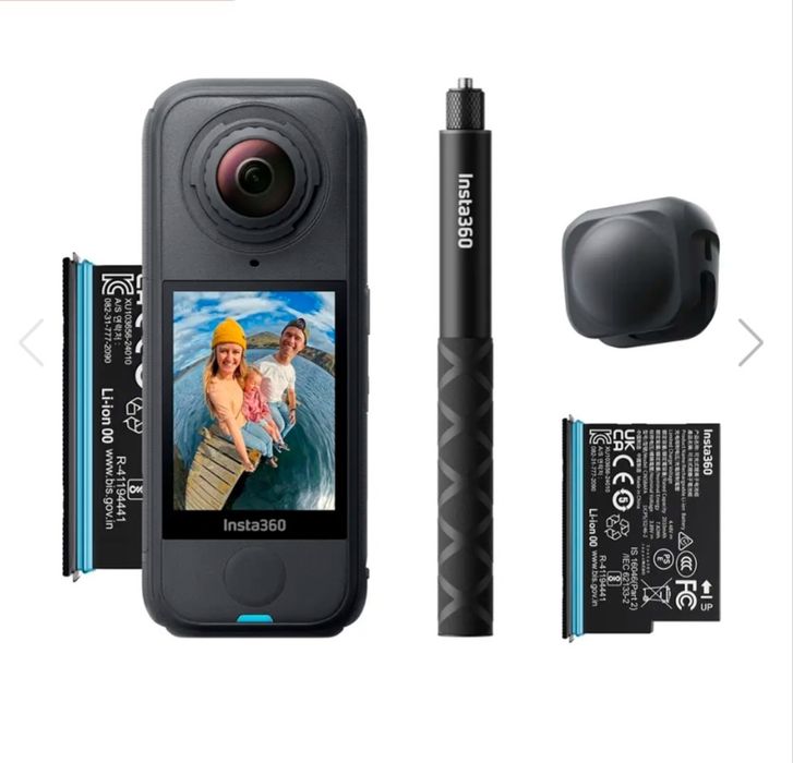 Camera de ação 360º