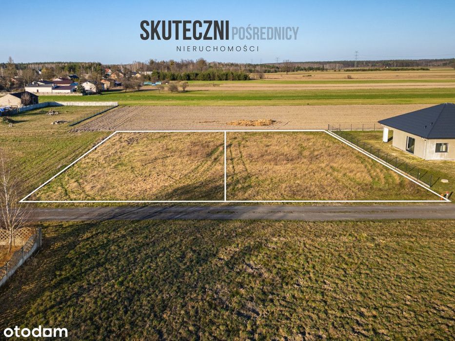 Działki budowlane Borowa ul. Polna / niebawem prąd