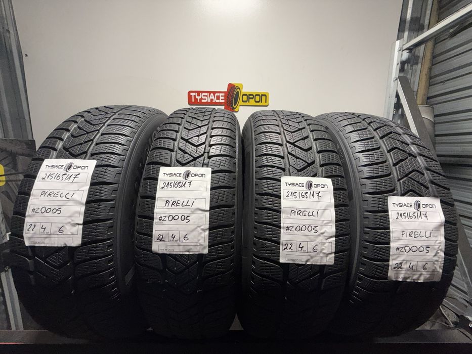 4x Pirelli Scorpion Winter 215/65 R17 zimowe 6.0mm DOT 2822