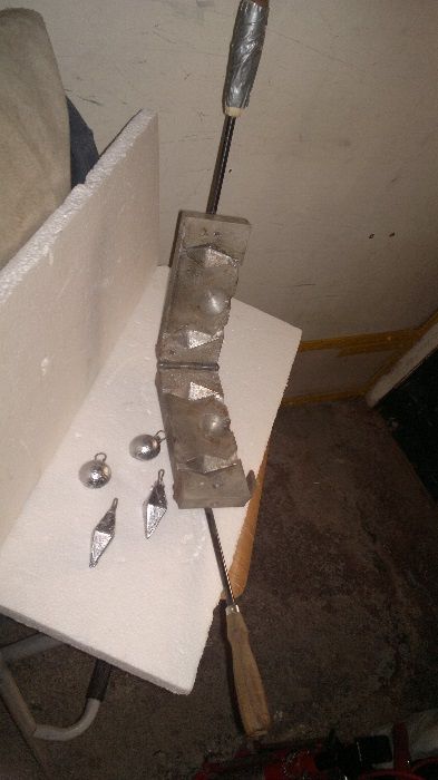 Molde para fazer Chumbadas ( Pesca )