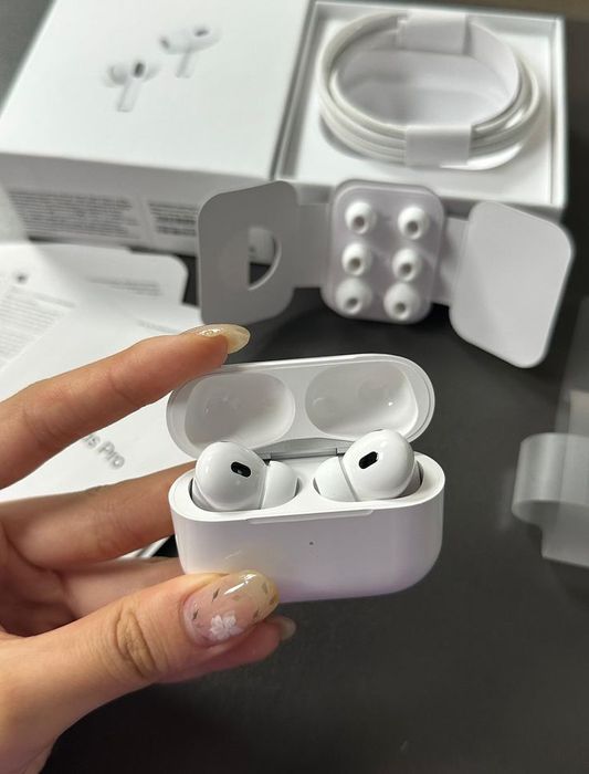 Навушники AirPods Pro 2 Топовий Звук. Активне Шумозаглушення ANC