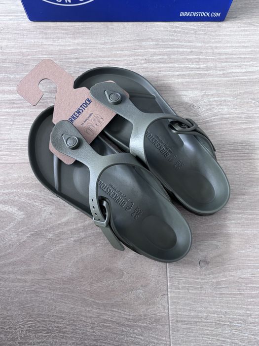 Japonki Birkenstock khaki pianka 39 NOWE