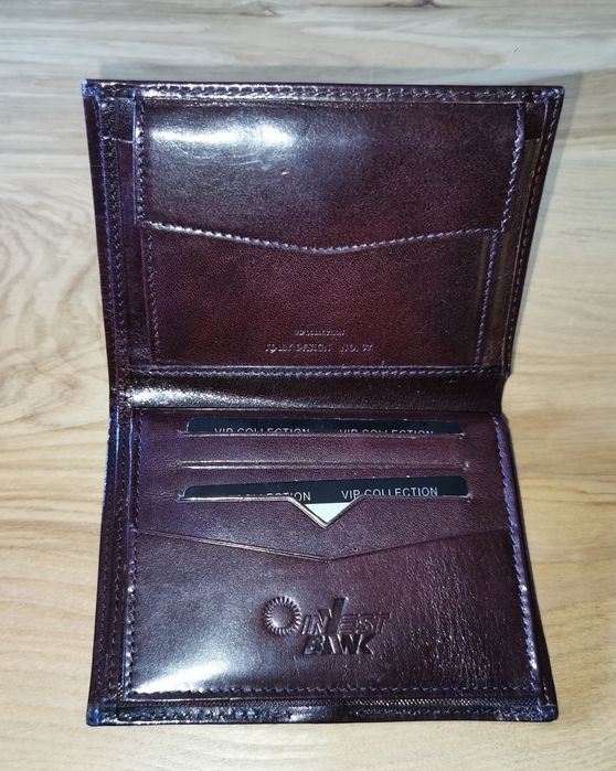 Vip Collection - portfel męski w oryginalnym pudełku prezentowym.