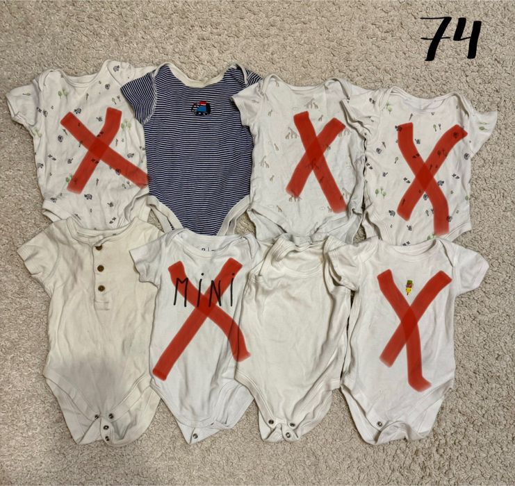 Дитячий одяг різного розміру