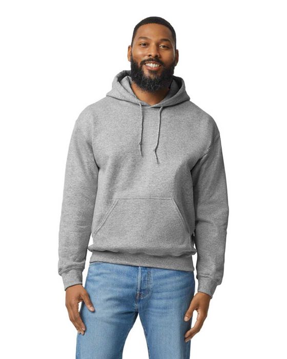 Bluza z kapturem uniwersalna GILDAN DRYBLEND szara XXL Kangurka