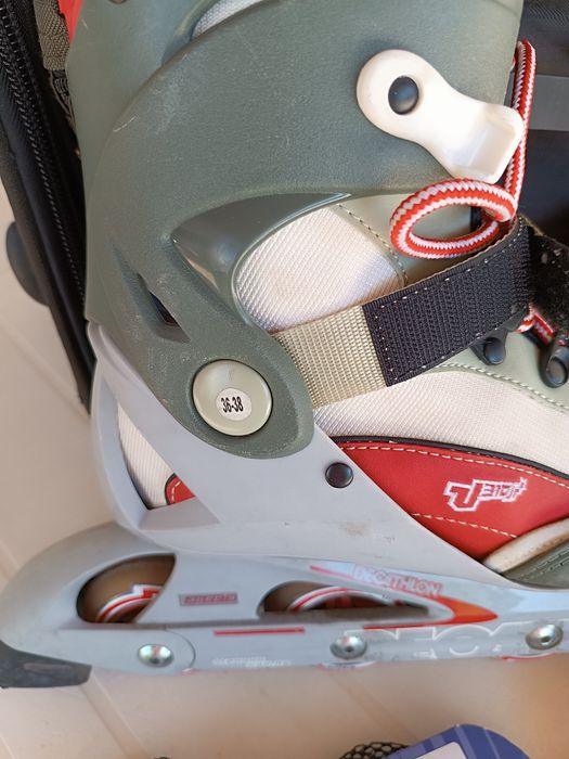 Patins, Proteções,Trolley e capacete