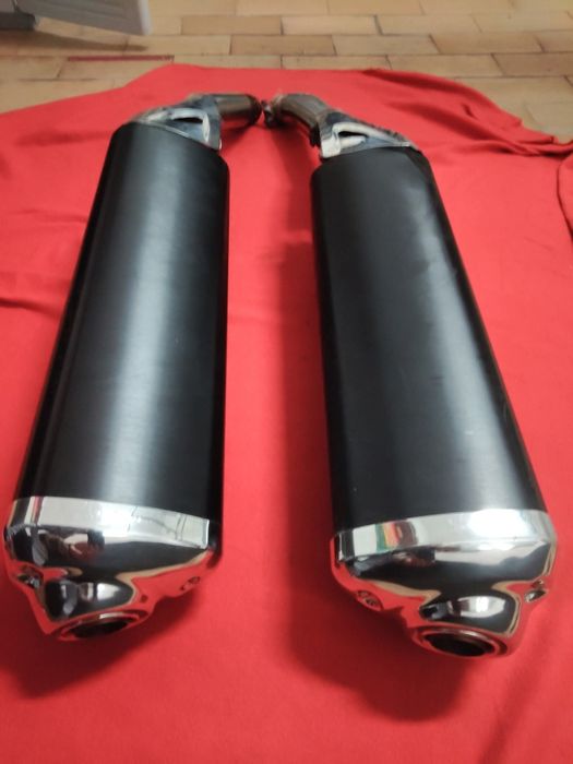Material Hayabusa 2gen  Escapes, luz traseira, suporte para top case e malas laterais givi