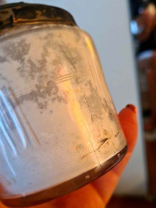 Raridade Anos 30: Caixa de Pó de Arroz Arte Déco Completa (Com Borla Original)