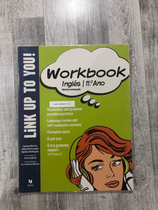 Caderno De Atividades "Like Up To You" 11º ano (Inglês)