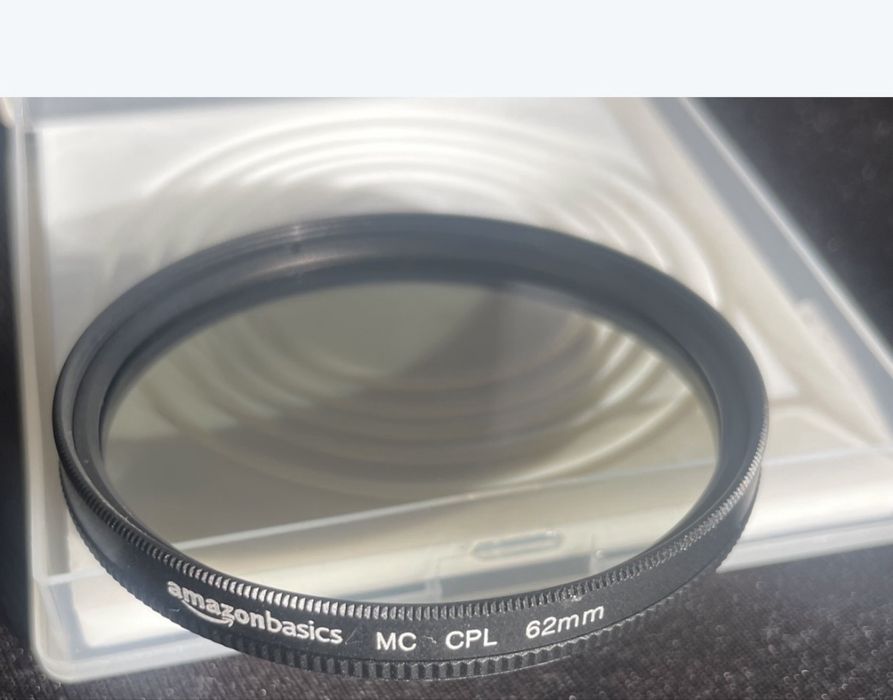 Filtr polaryzacyjny 62mm