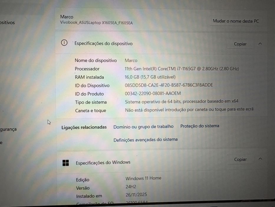 Portatil Asus VivoBook I.7