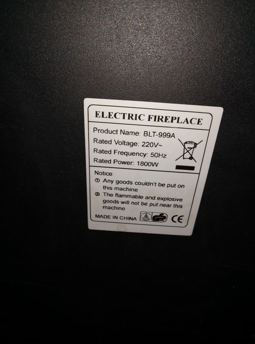 Електрокамін, обігрівач електричний, дуйчик