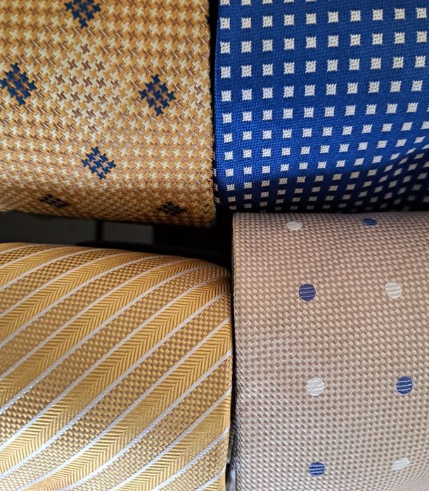 Gravatas de seda de designer