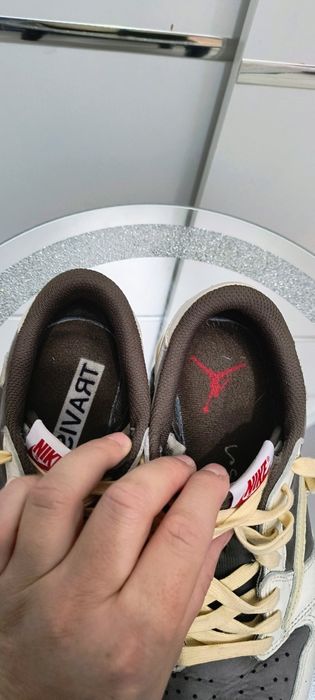 Air Jordan 1 Low Travis Scott 39/24.5 cm mocca
