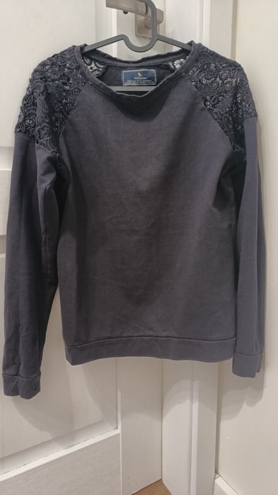 Bluza bawełniana granatowa S