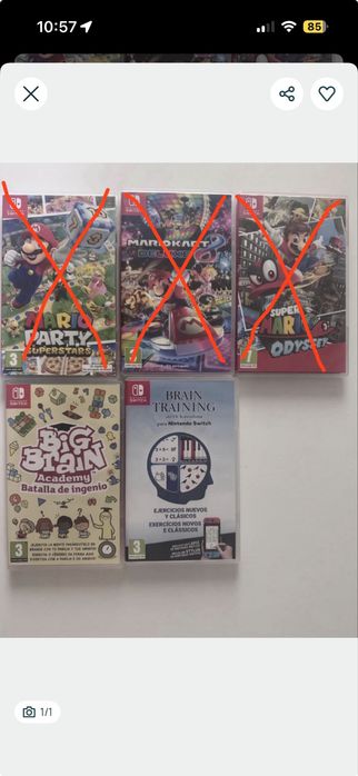 Jogos nintendo switch
