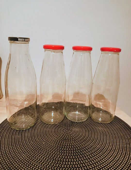 Butelki, wysokie słoiki 700/750 ml, 12 szt
