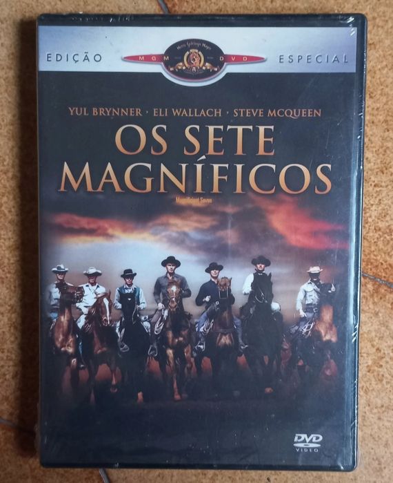 DVD os sete magníficos ( novo plastificado)