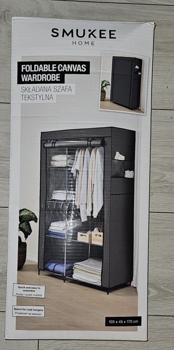 Składana szafa na ubrania