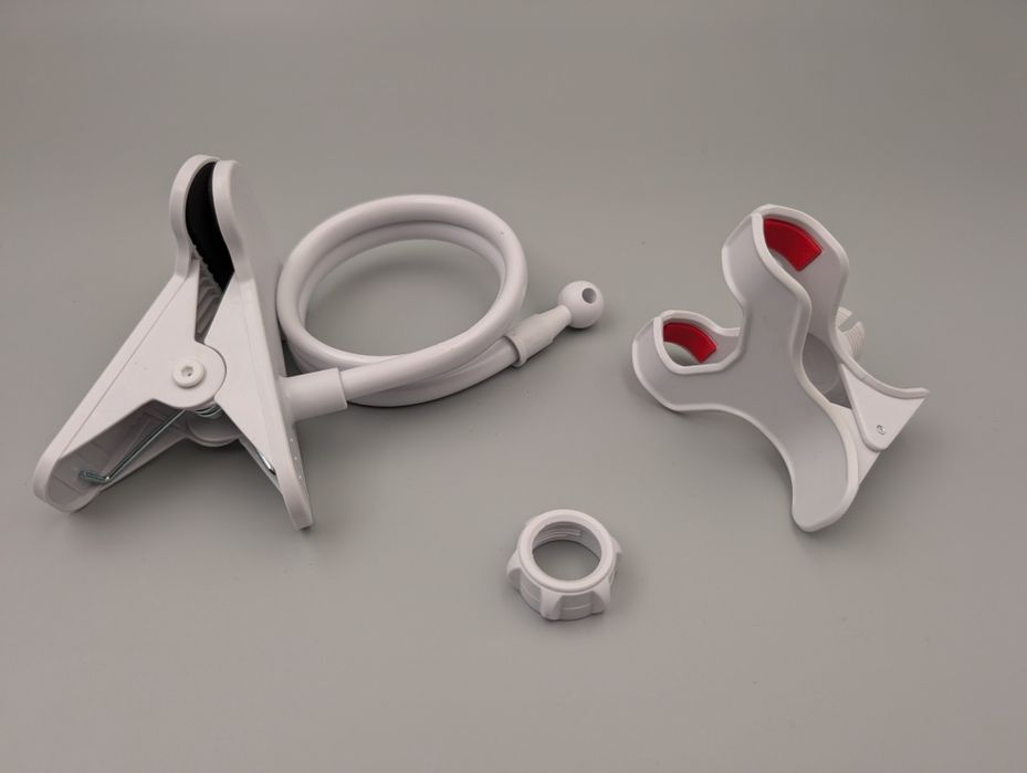 Штатив кліпса тримач для телефона Білий