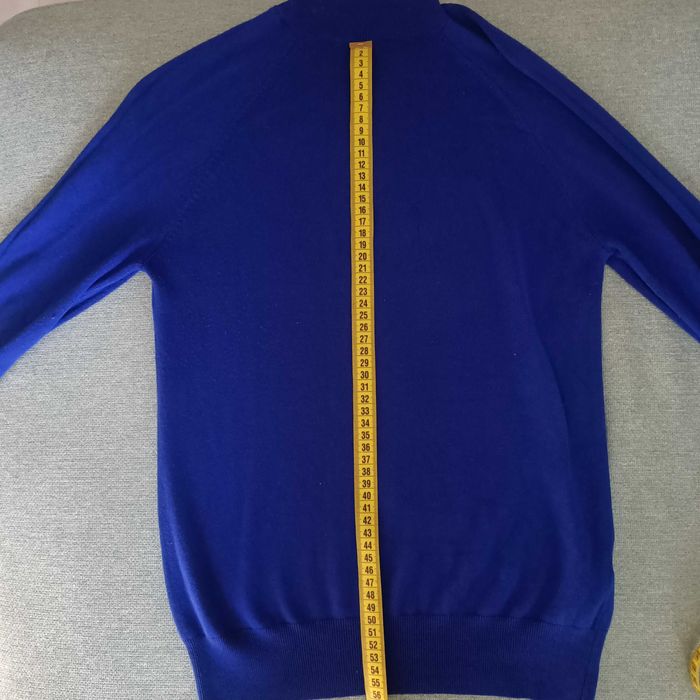 Granatowy kobaltowy Golf Zara.
